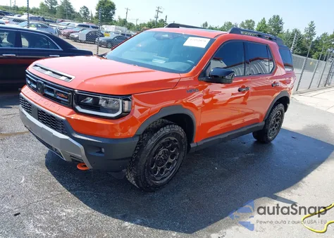 2026 Honda Passport Awd Trailsport Elite/Awd Trailsport Elite Blackout из США, поврежденный, VIN 5FNYF9H84TB007331